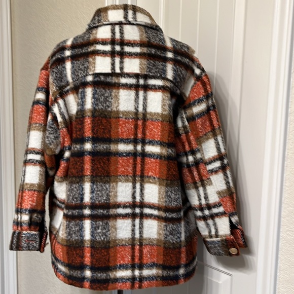Zara plaid jacket NWT - Picture 6 of 7